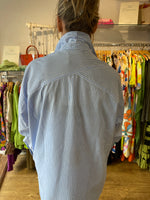 Load image into Gallery viewer, Boyfriend Pinstripe Shirt
