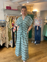 Load image into Gallery viewer, Zig Zag Maxi Dress
