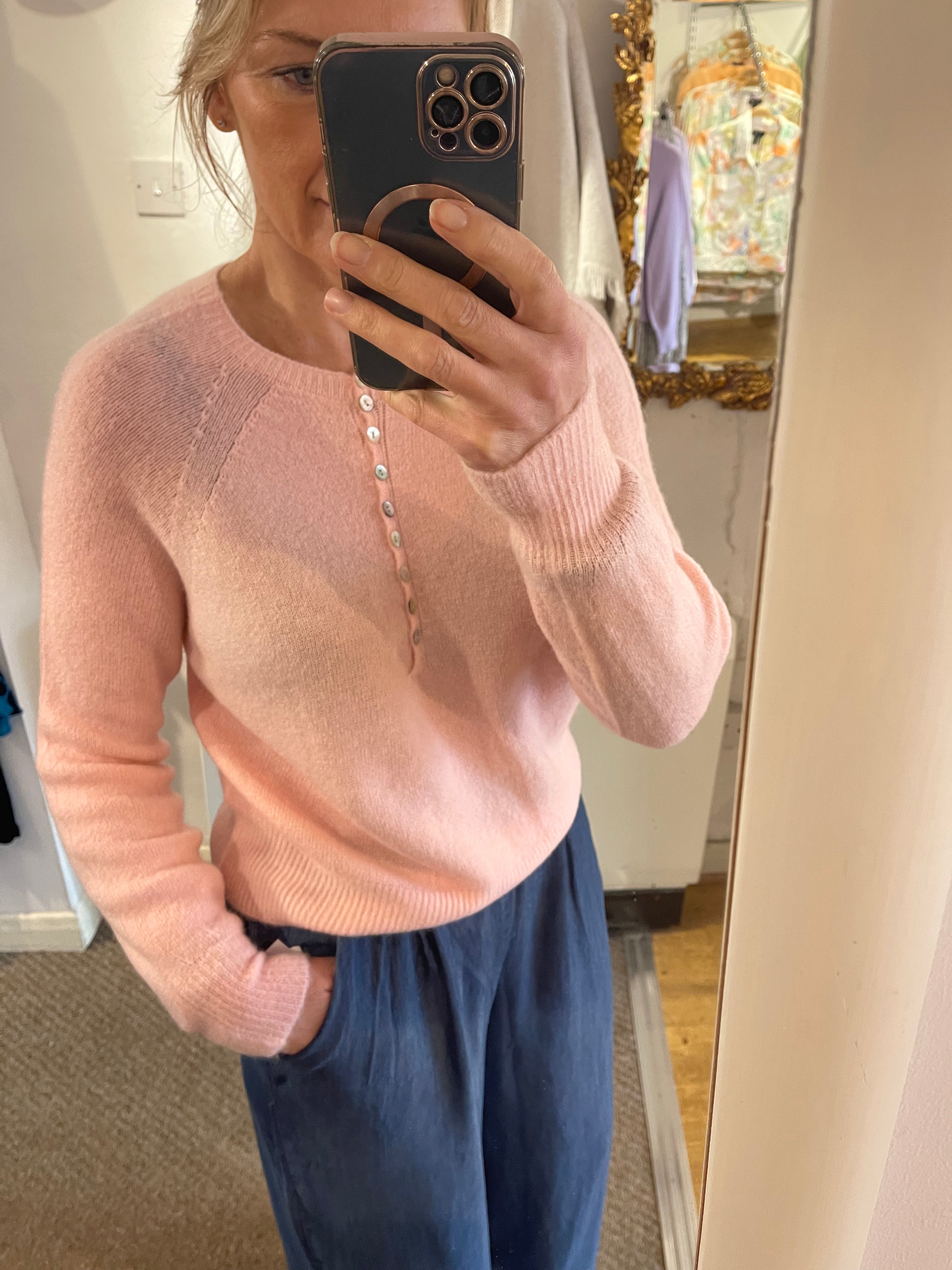 Button Front Knit